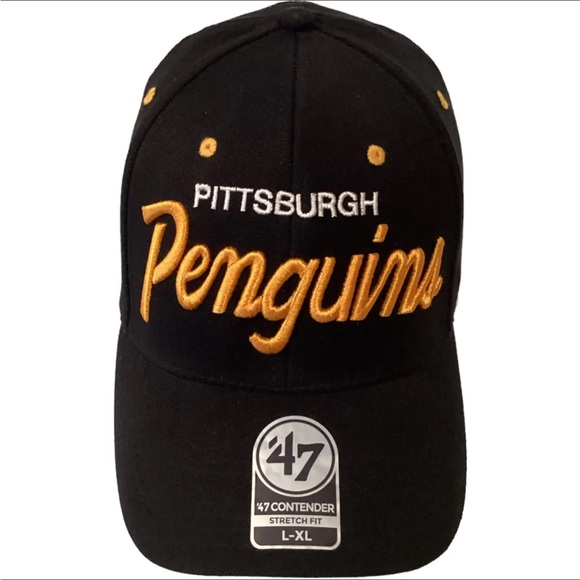 Pittsburgh Penguins NHL Authentic Pro Rinkside L/XL Script Flexfit Cap Hat $30 - Picture 1 of 6